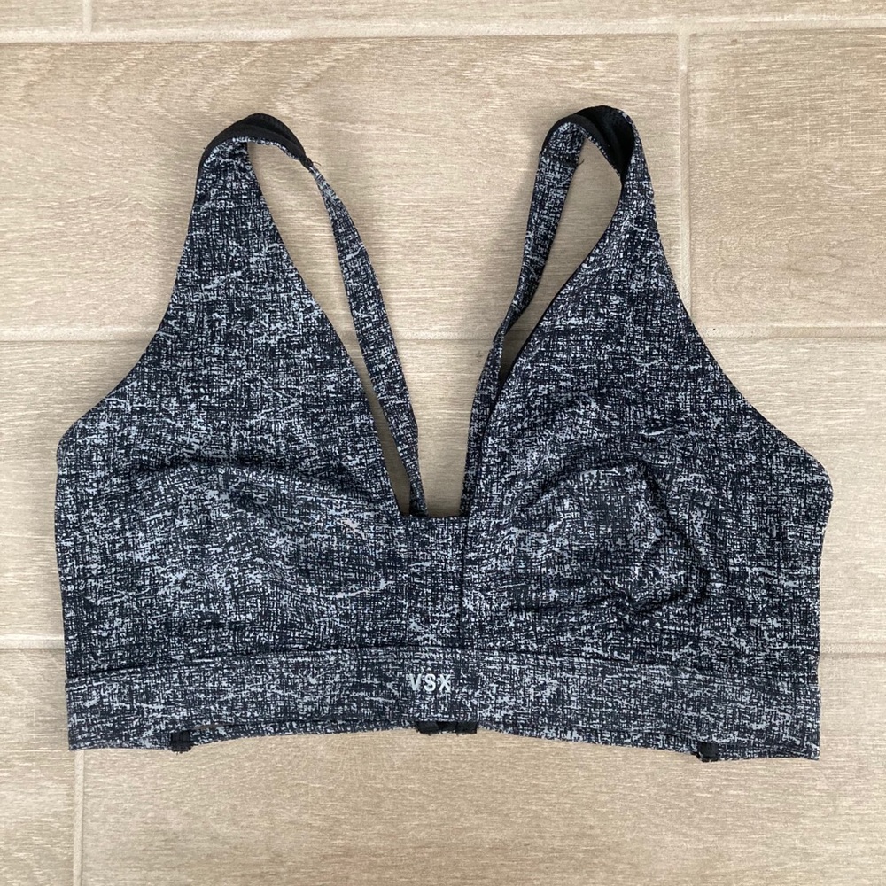 Victoria’s Secret Black/Gray Sports Bra